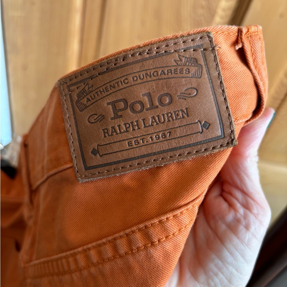 Polo By Ralph Lauren Polo Orange Pants, 32/32 - image 3